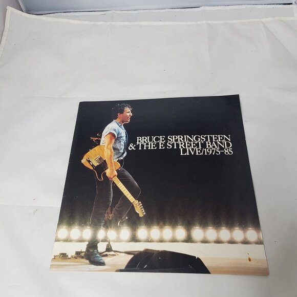 Bruce Springsteen & The E Street Band LIVE/1975-85 - *PICTURE LYRIC BOOK ONLY* - Picture 1 of 5